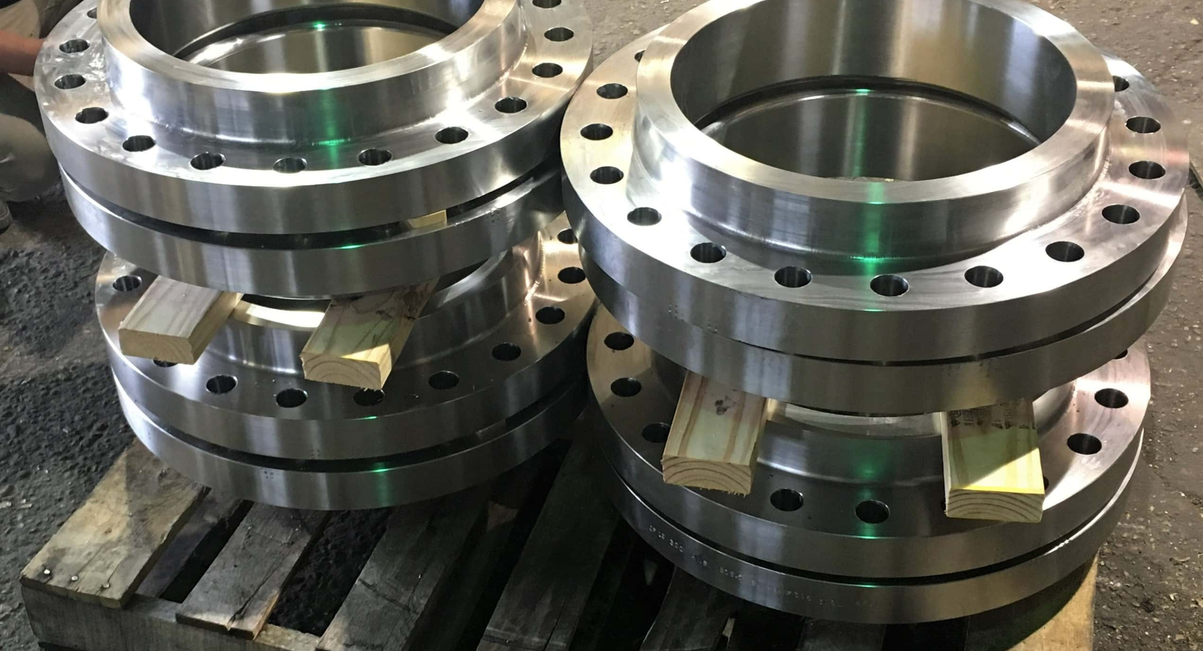 What are the standard Sizes of ANSI flanges?