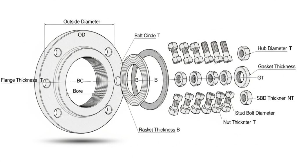 ANSI Flange Specifications